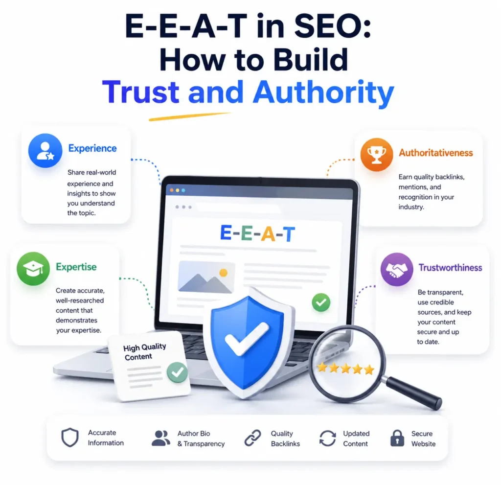 E-E-A-T in SEO: How to Build Trust and Authority