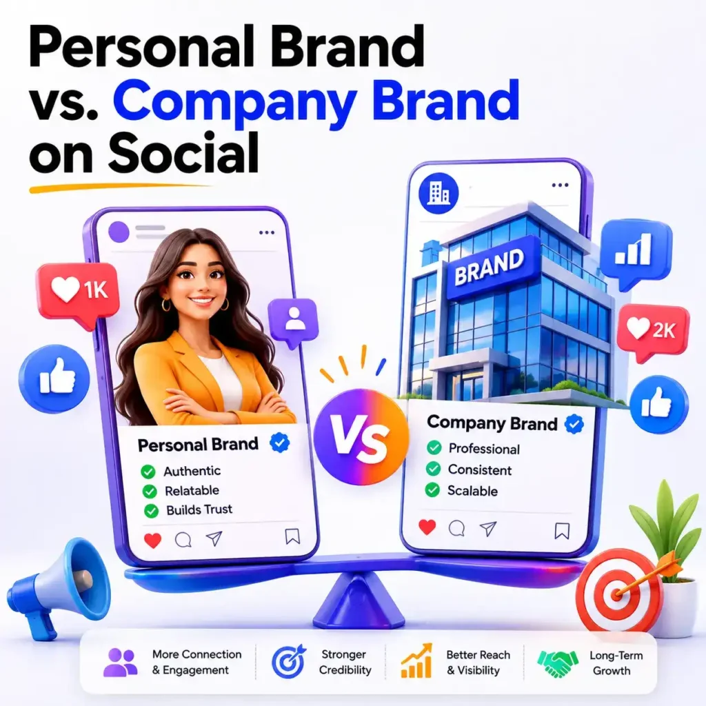 Ultimate Guide: Personal Brand vs. Company Brand